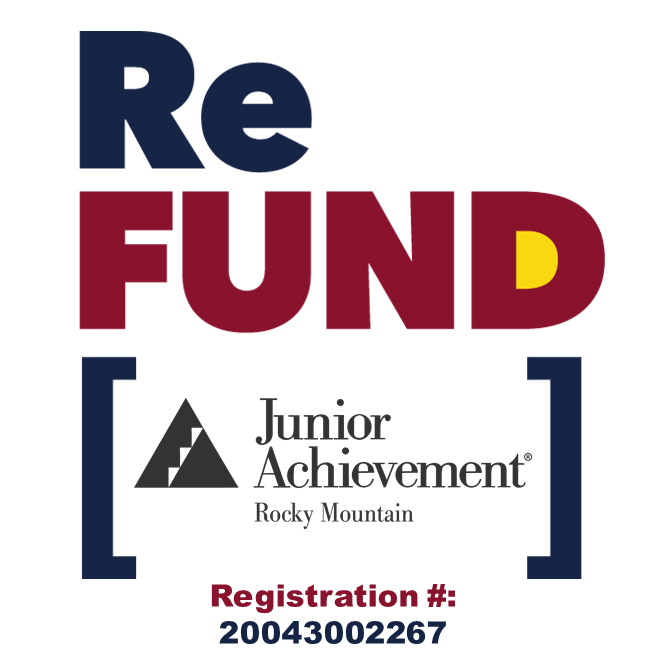 ReFUND Junior Achievement Rocky Mountain. Registration number 20043002267